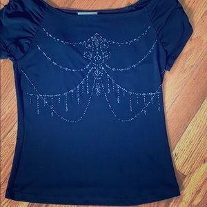like new beaded blouse